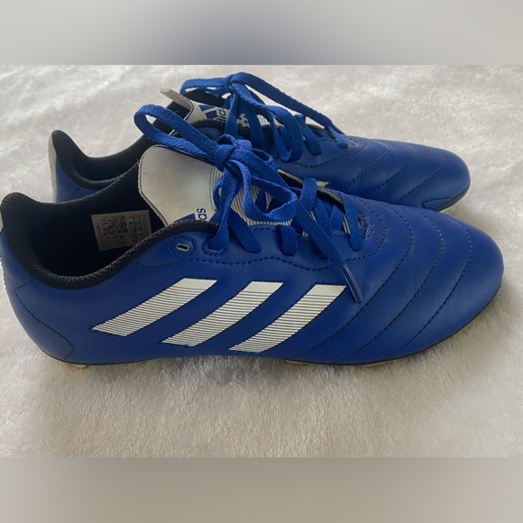 Adidas Soccer Shoes Boys Size 5 Color Blue - Picture 5 of 9